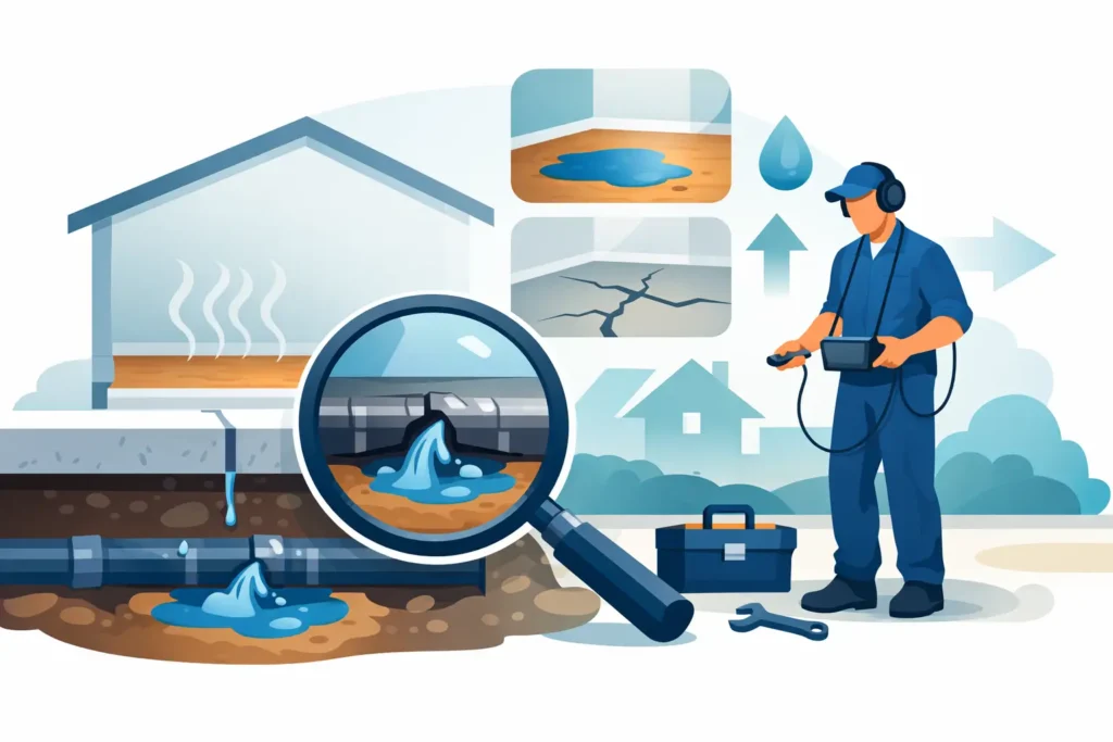 Slab Leak Detection: Signs and Next Steps