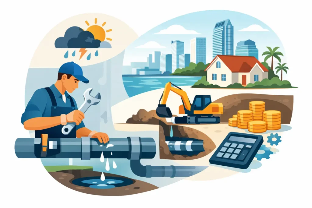What Affects Your Pipe Repair Cost in Tampa Bay?