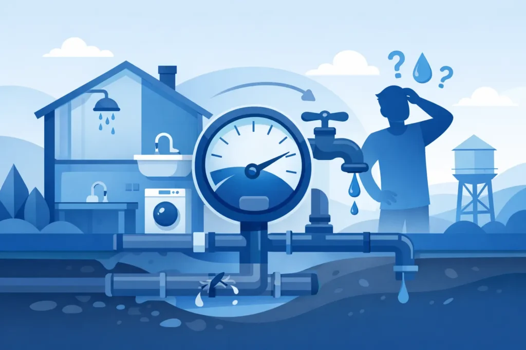 What Causes Low Water Pressure in Your Home?