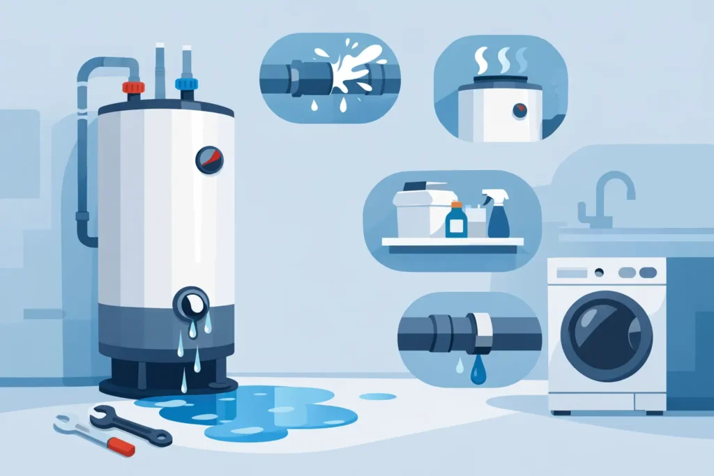 Why Is Water Heater Leaking? Causes and Next Steps