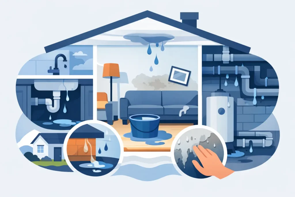 10 Top Signs of a Pipe Leak in Your Home