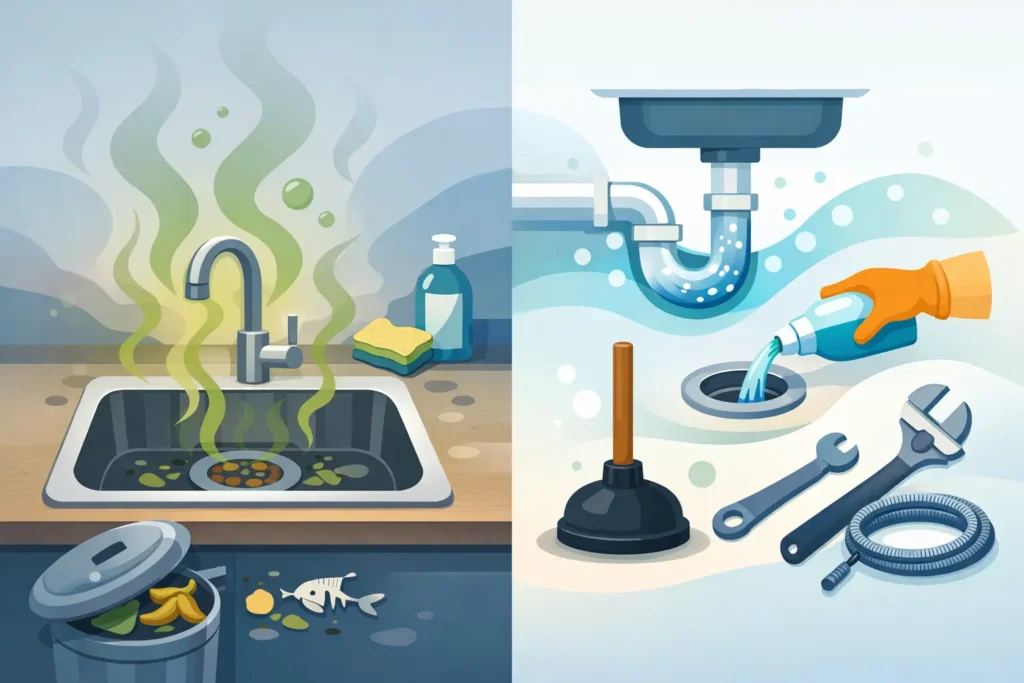 Why Does Sink Smell Bad? Causes and Fixes