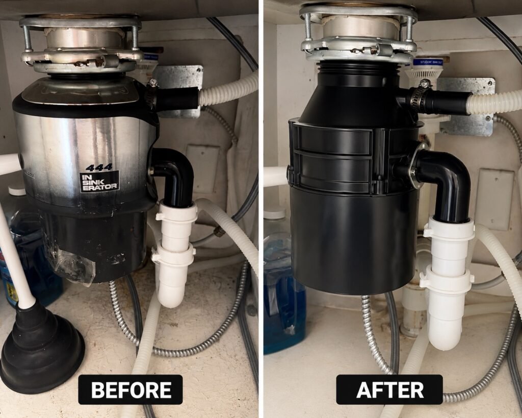 Kitchen plumbing service by Royal King Plumbing