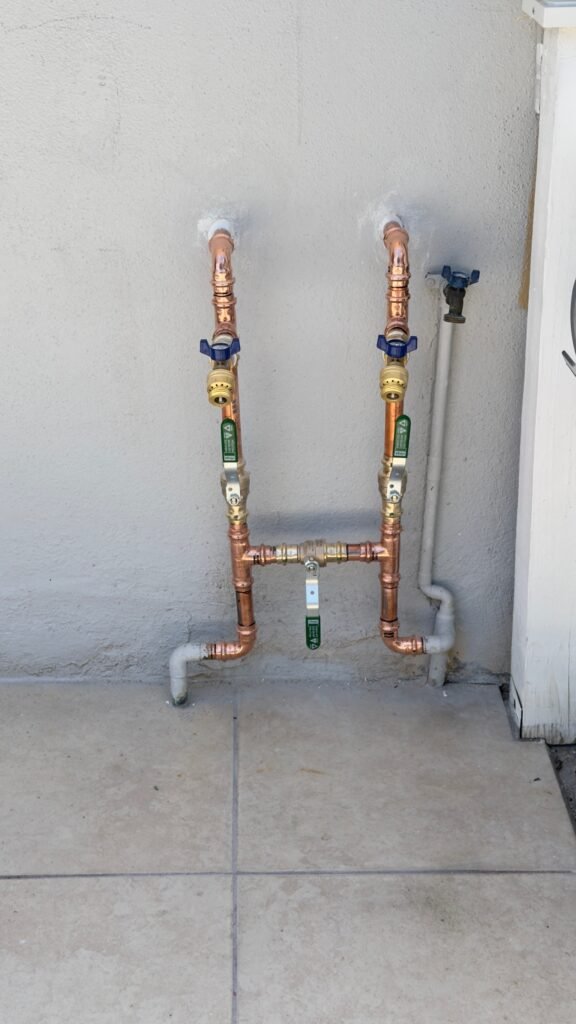 Pipe repair and replacement work by Royal King Plumbing